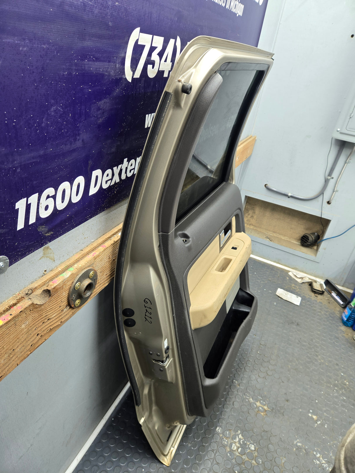 2009-2014 Ford F150 Rear Driver Crew Cab Door