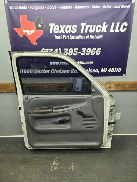 1994-2002 Dodge Ram 2nd Gen LH Driver Side Front Door Regular Cab / 2 Door Ext Cab 1500 2500 3500 ROUND CORNER