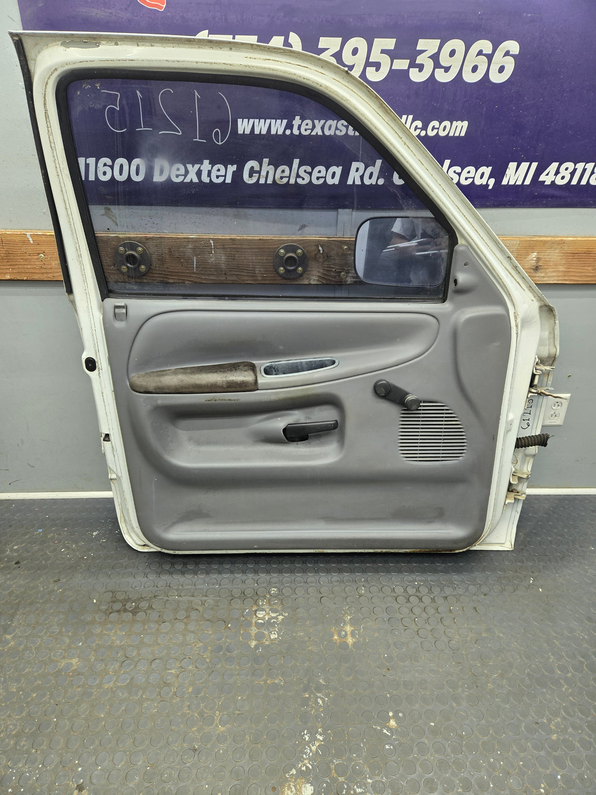 1994-2002 Dodge Ram 2nd Gen LH Driver Side Front Door Regular Cab / 2 Door Ext Cab 1500 2500 3500 ROUND CORNER