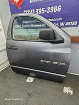 2003-2008 Dodge Ram 3rd Gen Passenger Side Front Regular Cab Door 1500 2500 3500 4500 5500