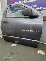 2003-2008 Dodge Ram 3rd Gen Passenger Side Front Regular Cab Door 1500 2500 3500 4500 5500
