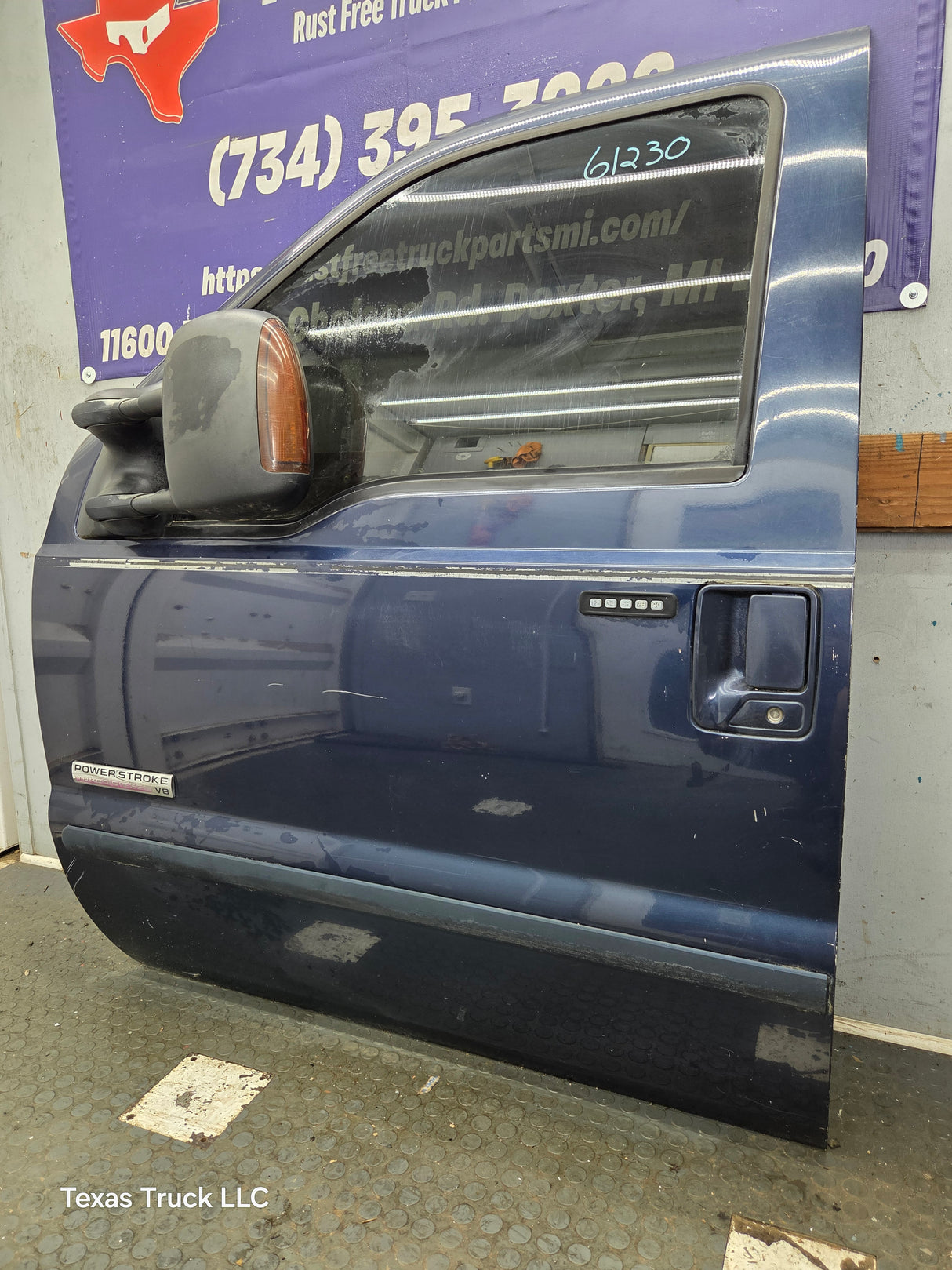 1999-2011 Ford Super Duty LH Driver Side Front Door F250 F350 F450 F550
