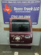 1999-2007 Chevrolet Silverado / GMC Sierra 1500 2500 3500 HD Rear Driver Side LH Crew Cab Rear Door