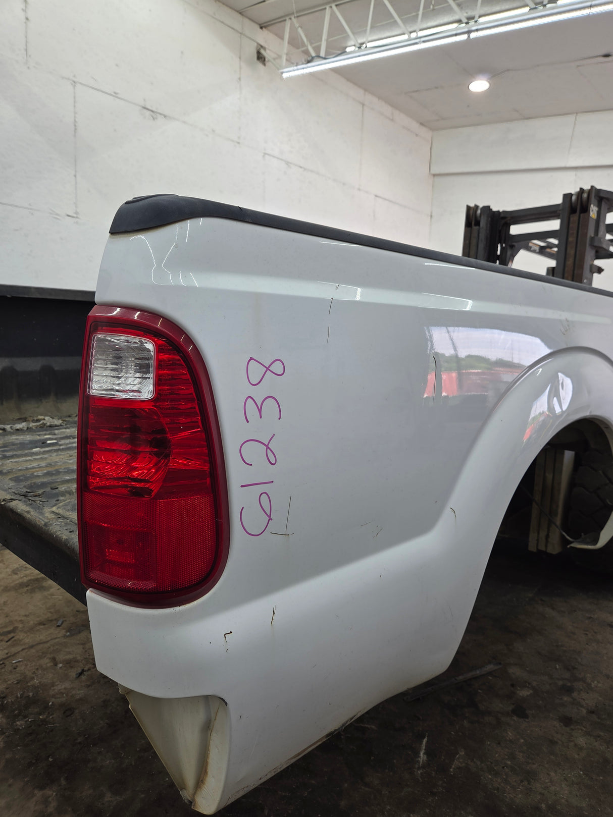 2011-2016 Ford F250 F350 Super Duty 8' Long Truck Bed - Oxford White