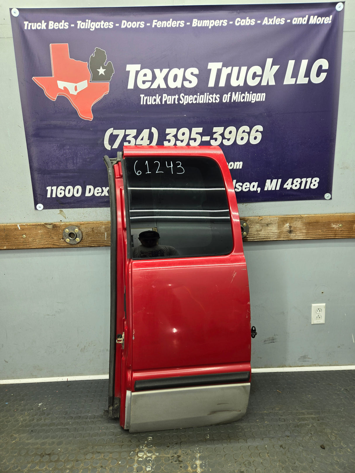 1994-2002 Dodge Ram 2nd Gen LH Driver Side Rear Extended Cab Door 1500 2500 3500