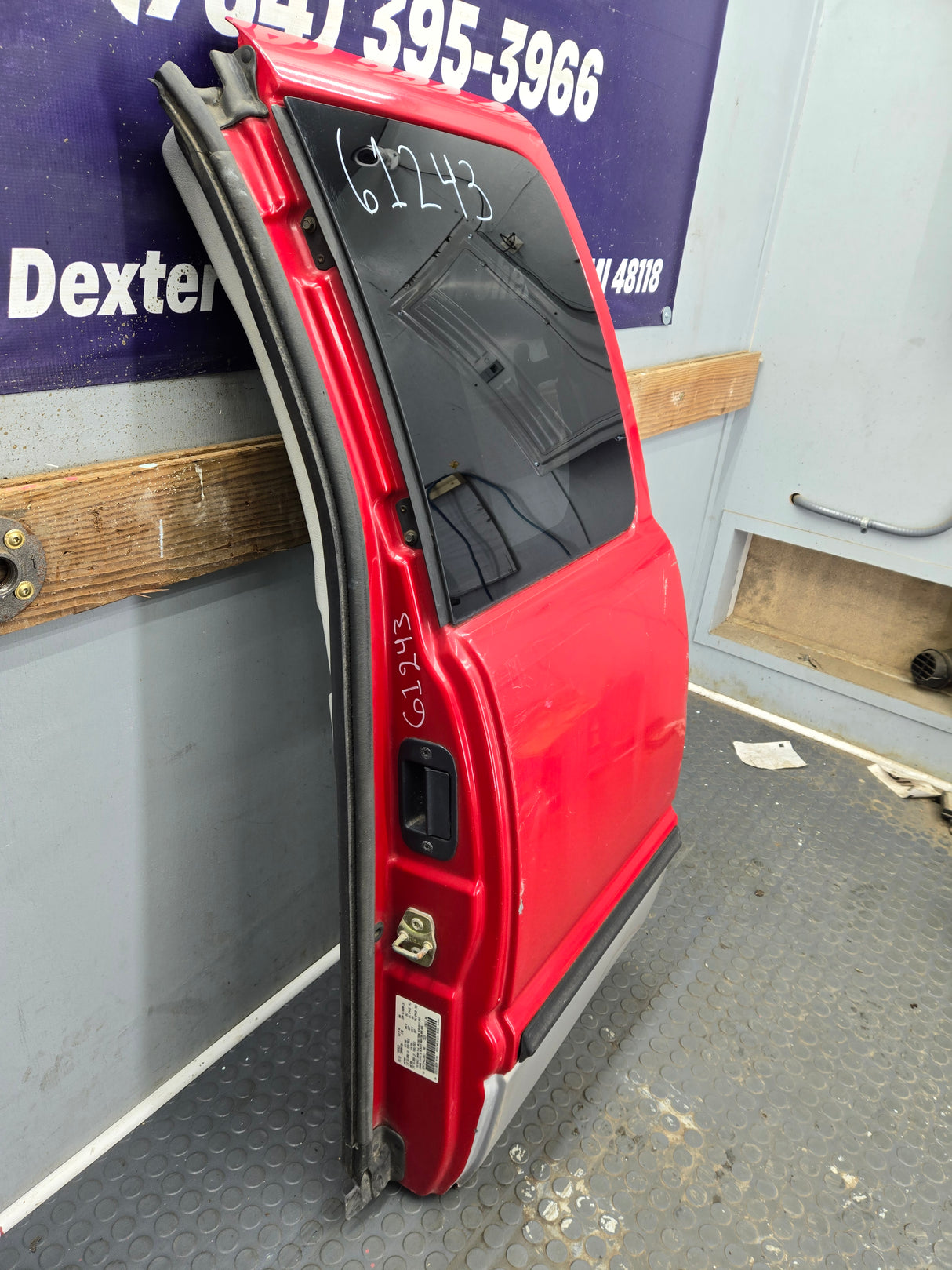 1994-2002 Dodge Ram 2nd Gen LH Driver Side Rear Extended Cab Door 1500 2500 3500