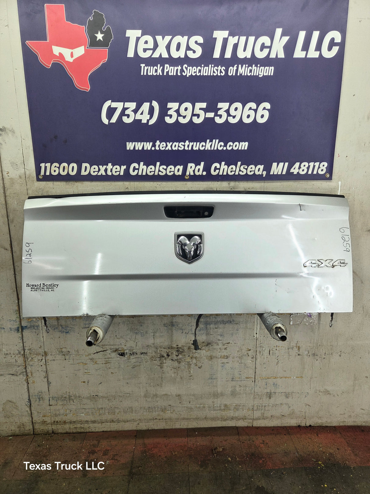 2009-2018 Dodge Ram 2500 3500 4500 4th Gen Tailgate