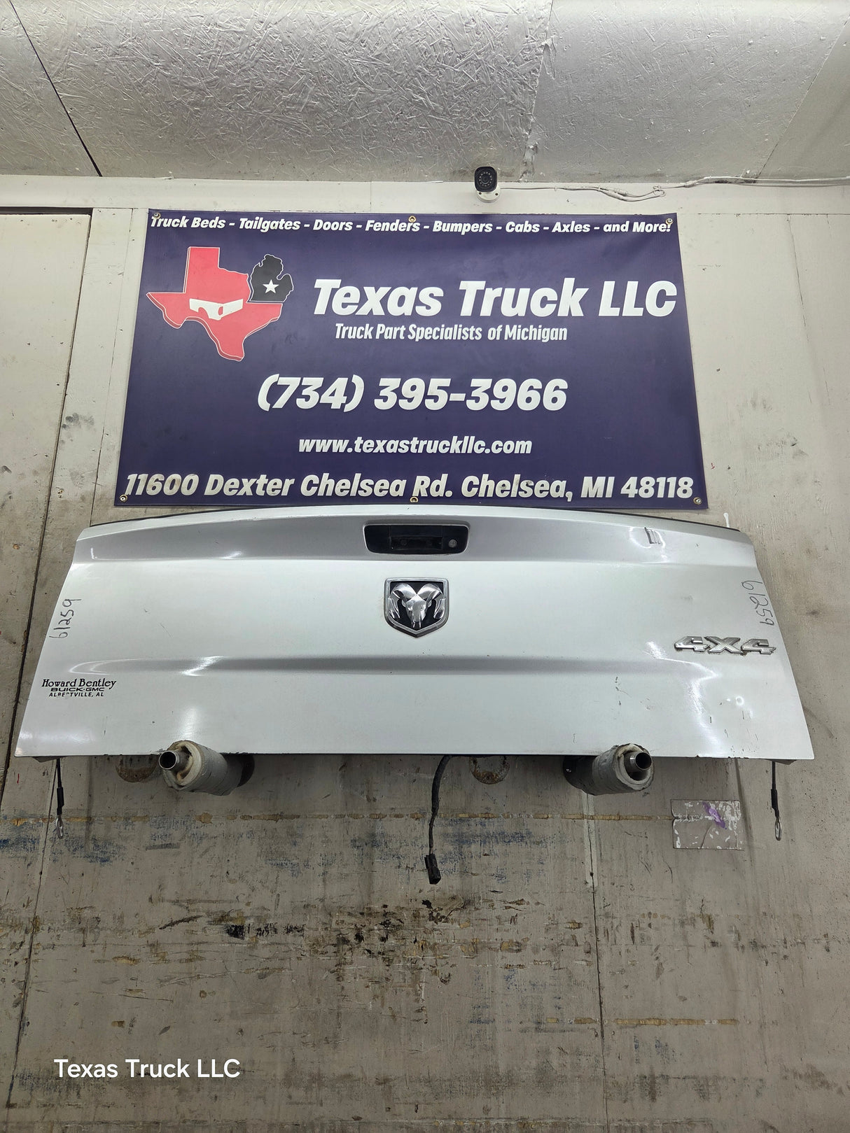 2009-2018 Dodge Ram 2500 3500 4500 4th Gen Tailgate