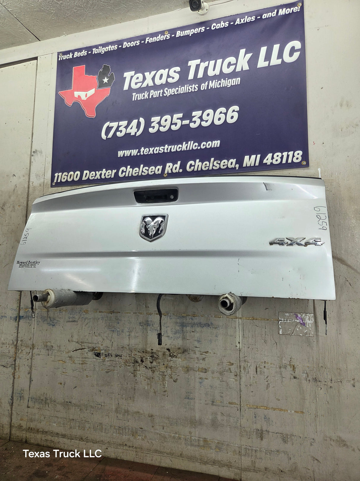 2009-2018 Dodge Ram 2500 3500 4500 4th Gen Tailgate