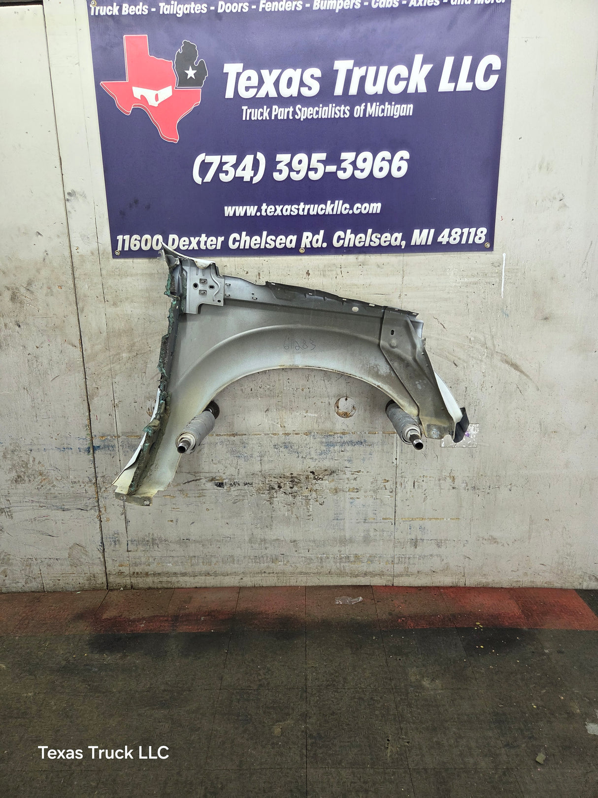 2011-2016 Ford Super Duty F250 F350 LH Driver Side Front Fender
