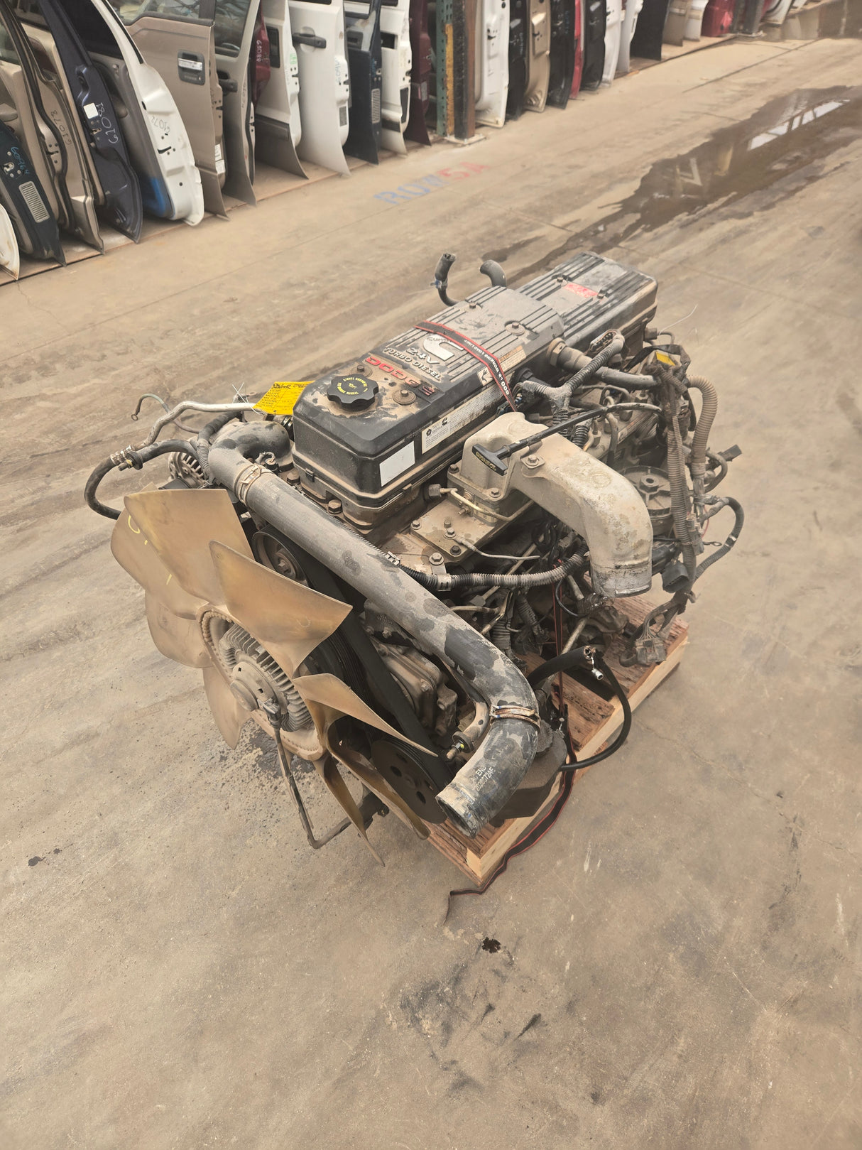 2006 Dodge Ram 3500 5.9L 24v Cummins Turbo Diesel Complete Engine Ran Great