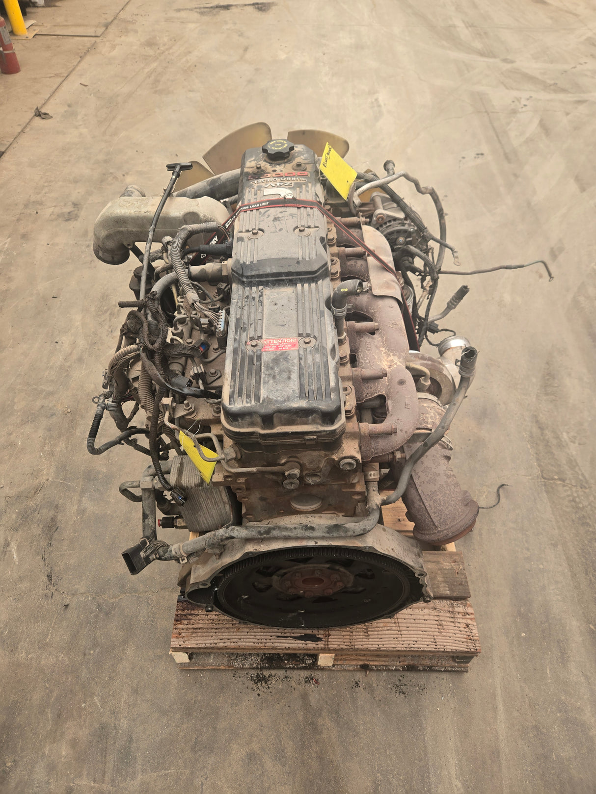 2006 Dodge Ram 3500 5.9L 24v Cummins Turbo Diesel Complete Engine Ran Great