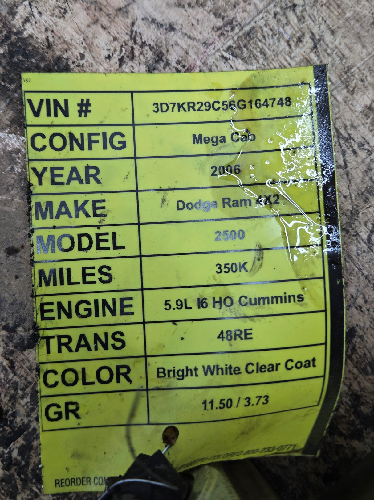 2006 Dodge Ram 2500/3500 MEGACAB ABS Pump Module Control Assembly - P55366224AI