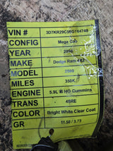 2006 Dodge Ram 2500/3500 MEGACAB ABS Pump Module Control Assembly - P55366224AI
