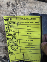 2013-2014 Ford F250 F350 6.2L PCM KWN4 / DC3A-12A650-AUE