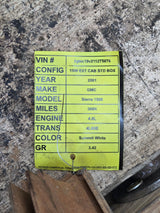 2000 GMC Sierra 1500 4.8L PCM DLAC / 12200411