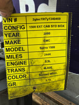 2003-2005 Chevrolet Silverado / GMC Sierra 1500 250 3500 Engine Bay Fuse Box - 15201928