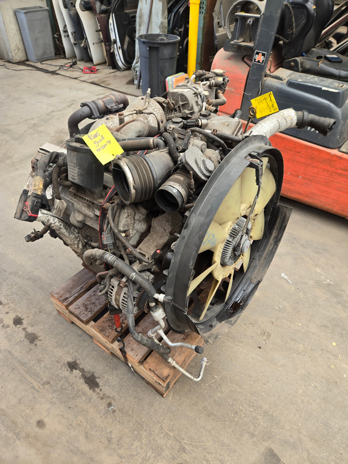 2008-2010 6.4 L Power Stroke Diesel Engine Ran Great Ford Super Duty 46k miles