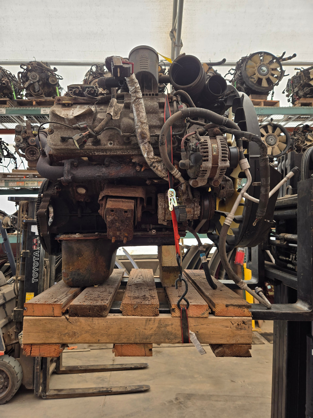 2008-2010 6.4 L Power Stroke Diesel Engine Ran Great Ford Super Duty 46k miles