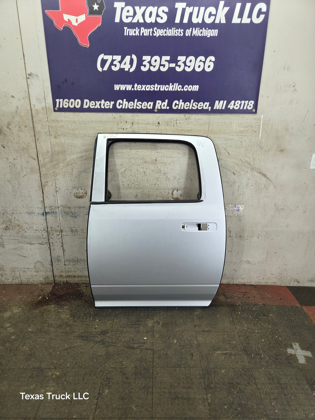 2009-2018 Dodge Ram 4th Gen LH Driver Side Rear CREW Cab Door 1500 2500 3500 4500 5500