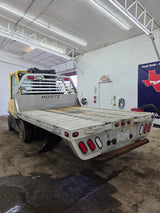 8' Aluminum Flatbed Single Rear Wheel Universal Off A Ford Super Duty