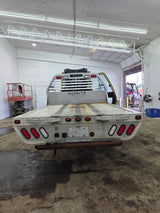 8' Aluminum Flatbed Single Rear Wheel Universal Off A Ford Super Duty