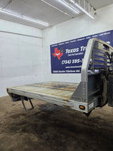 8' Aluminum Flatbed Single Rear Wheel Universal Off A Ford Super Duty