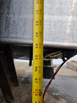 8' Aluminum Flatbed Single Rear Wheel Universal Off A Ford Super Duty