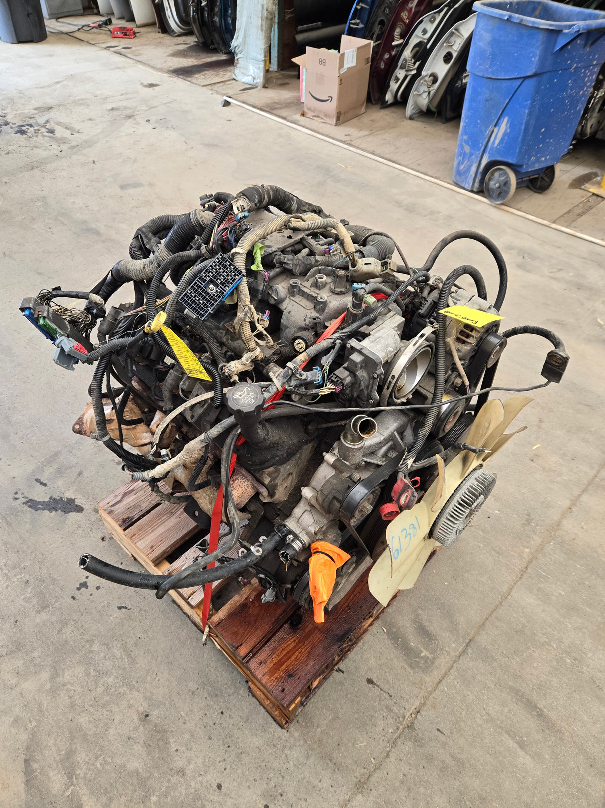 2004 Chevrolet GMC 2500 3500HD 6.0L Engine LS Vortec Gas Engine Runs Good