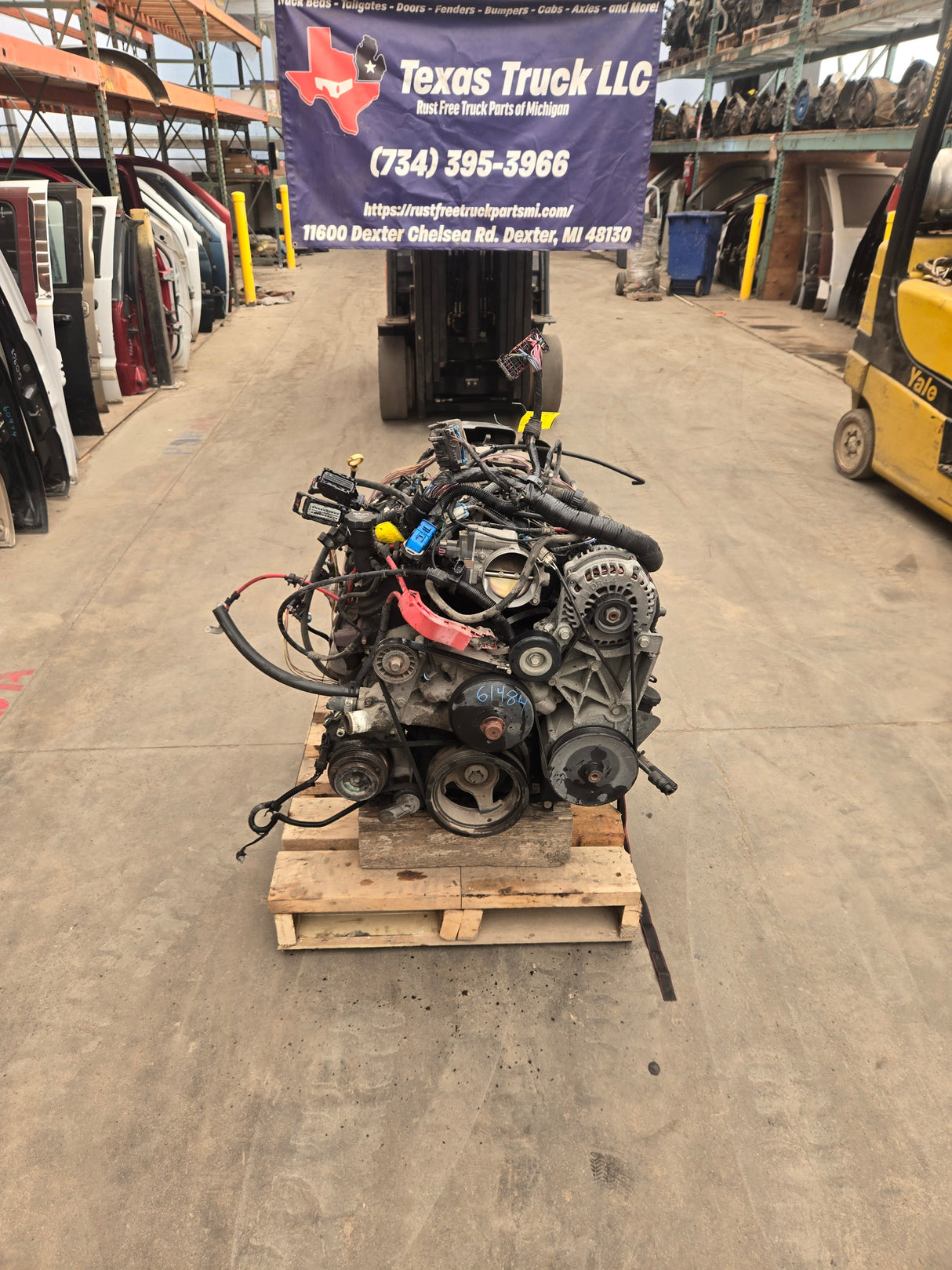 2008 Chevrolet GMC 1500 4.8L Engine LS Vortec Gas Engine 253k Miles