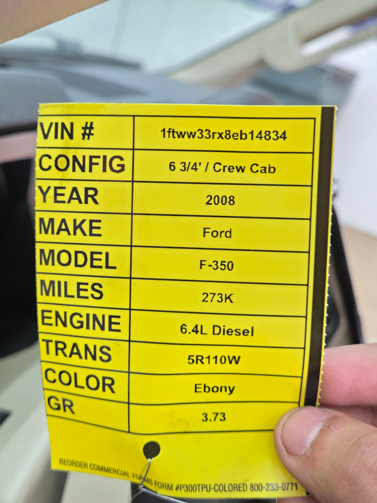 2008-2010 Ford Super Duty Crew Cab F250 F350 F450 F550