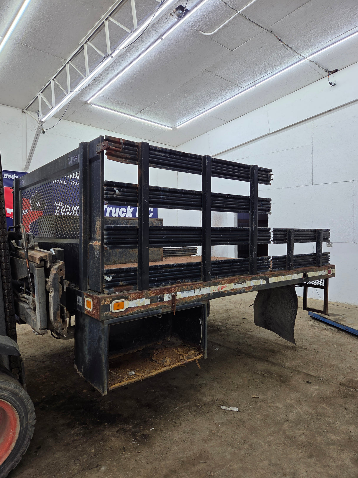 10' Steel Pickup Truck Dual Rear Wheel Utility Flatbed Universal