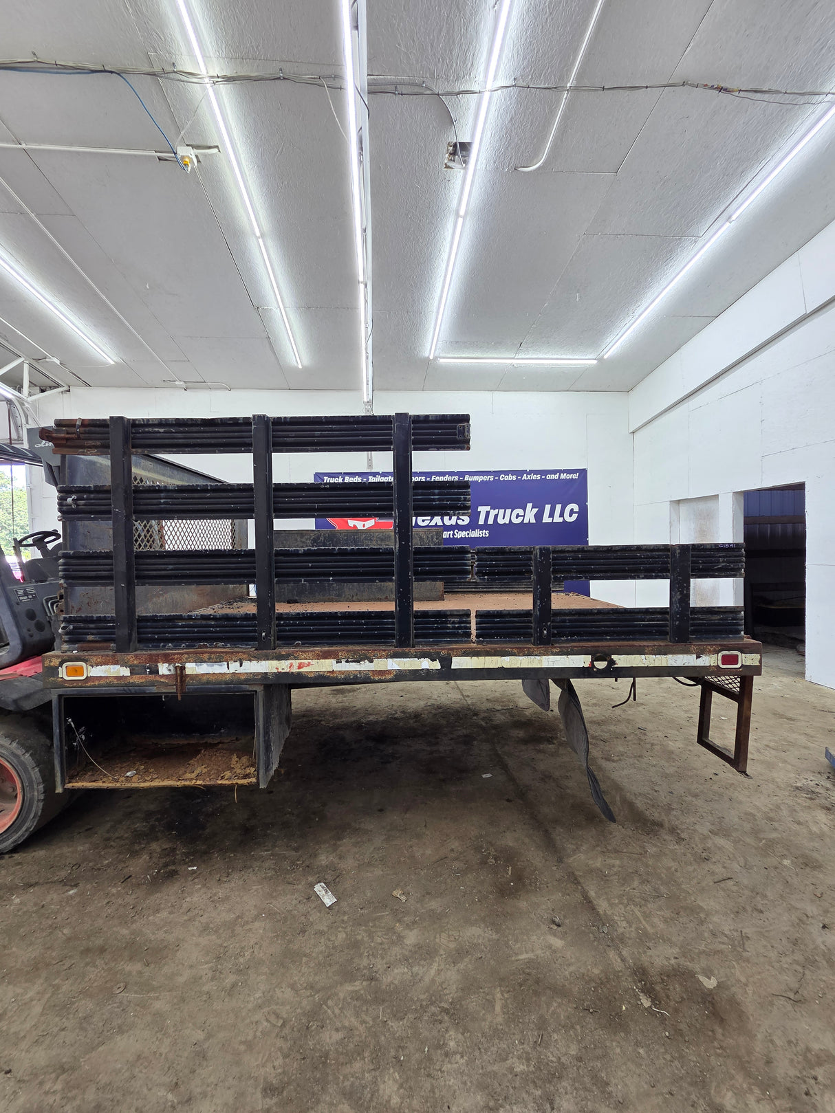 10' Steel Pickup Truck Dual Rear Wheel Utility Flatbed Universal