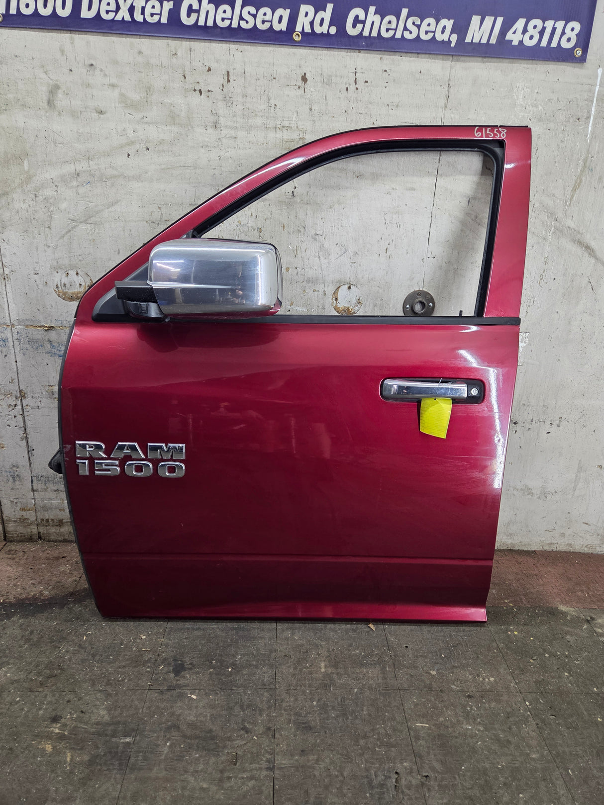 2009-2018 Dodge Ram 4th Gen Driver Side Front Quad Cab Door 1500 2500 3500 4500 5500