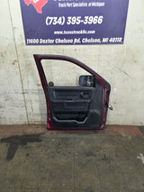 2009-2018 Dodge Ram 4th Gen Driver Side Front Quad Cab Door 1500 2500 3500 4500 5500