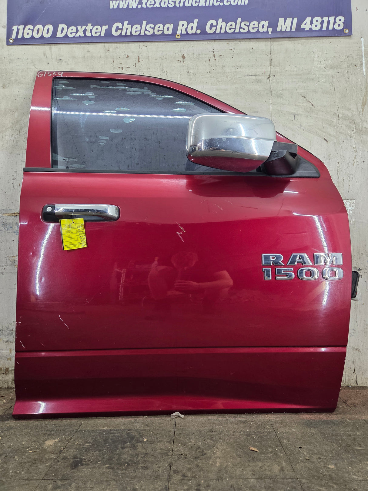 2009-2018 Dodge Ram 4th Gen Passenger Side RH Front Quad Cab Door 1500 2500 3500 4500 5500