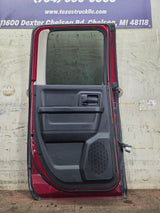2009-2018 Dodge Ram 4th Gen Driver Rear Quad Cab Door 1500 2500 3500