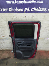 2009-2018 Dodge Ram 4th Gen Passenger Side Rear Quad Cab Door 1500 2500 3500