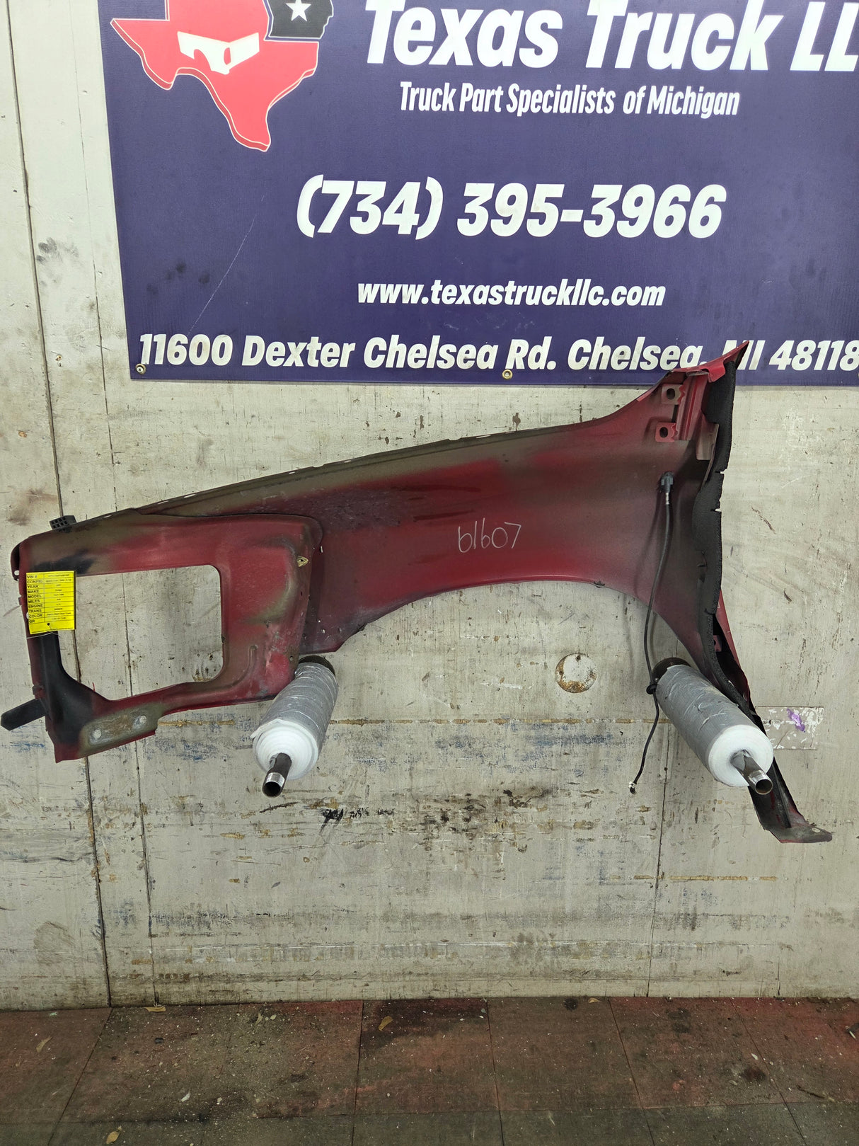 2006-2008 Dodge Ram 3rd Gen 1500 2500 3500 RH Passenger Side Fender