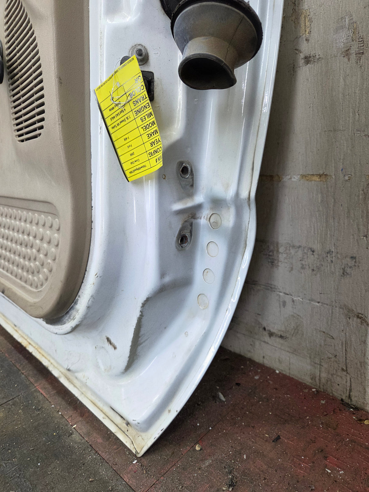 1999-2011 Ford Super Duty LH Driver Side Front Door F250 F350 F450 F550