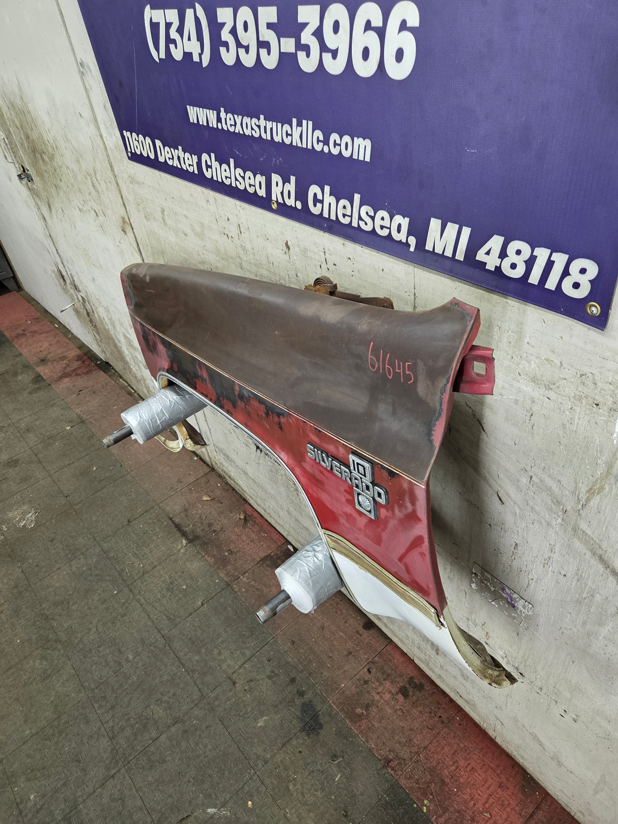 1981-1991 Chevrolet Silverado / GMC Sierra Square Body LH Drivers Side Front Fender