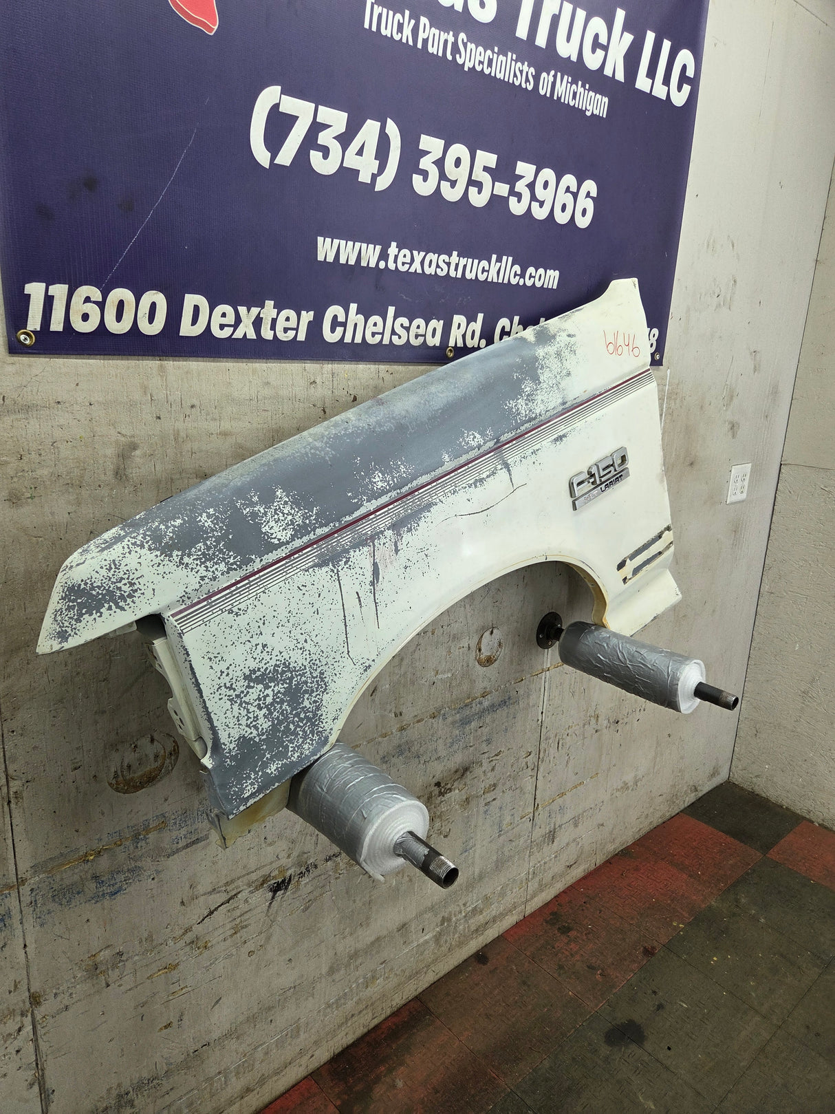 1987-1991 Ford F-150 F-250 F-350 F-450 F-550 DRIVER FENDER