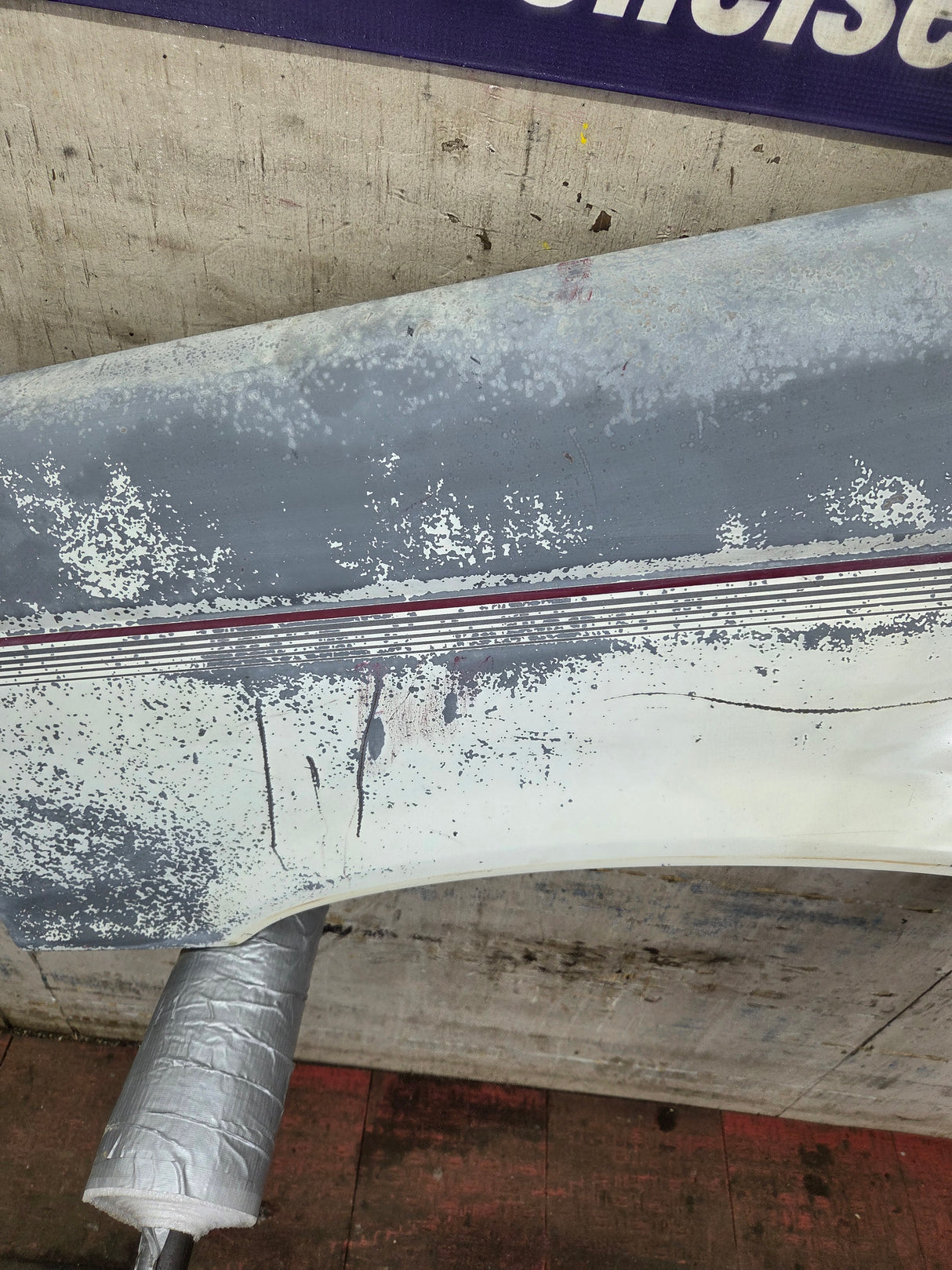 1987-1991 Ford F-150 F-250 F-350 F-450 F-550 DRIVER FENDER