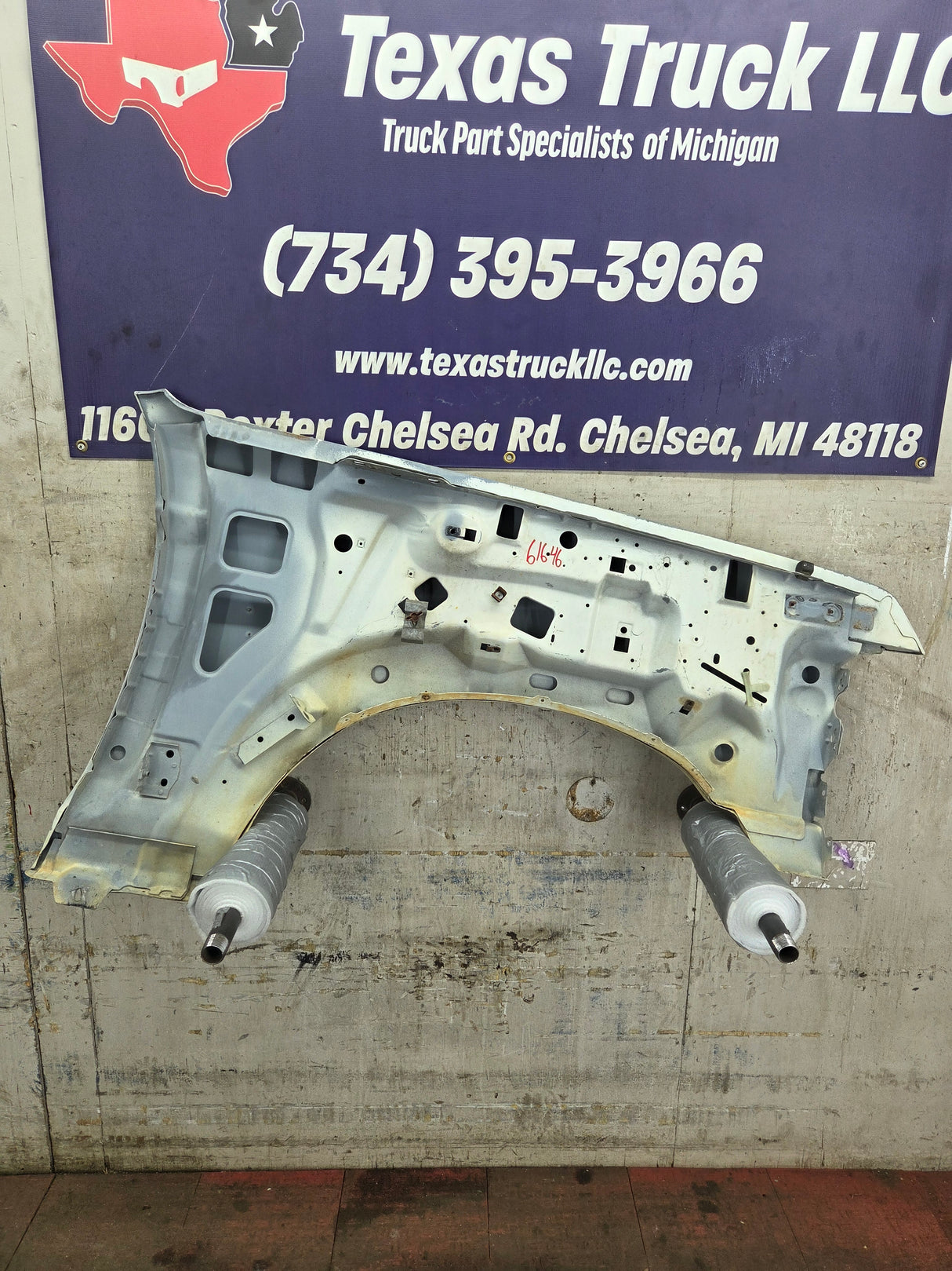 1987-1991 Ford F-150 F-250 F-350 F-450 F-550 DRIVER FENDER