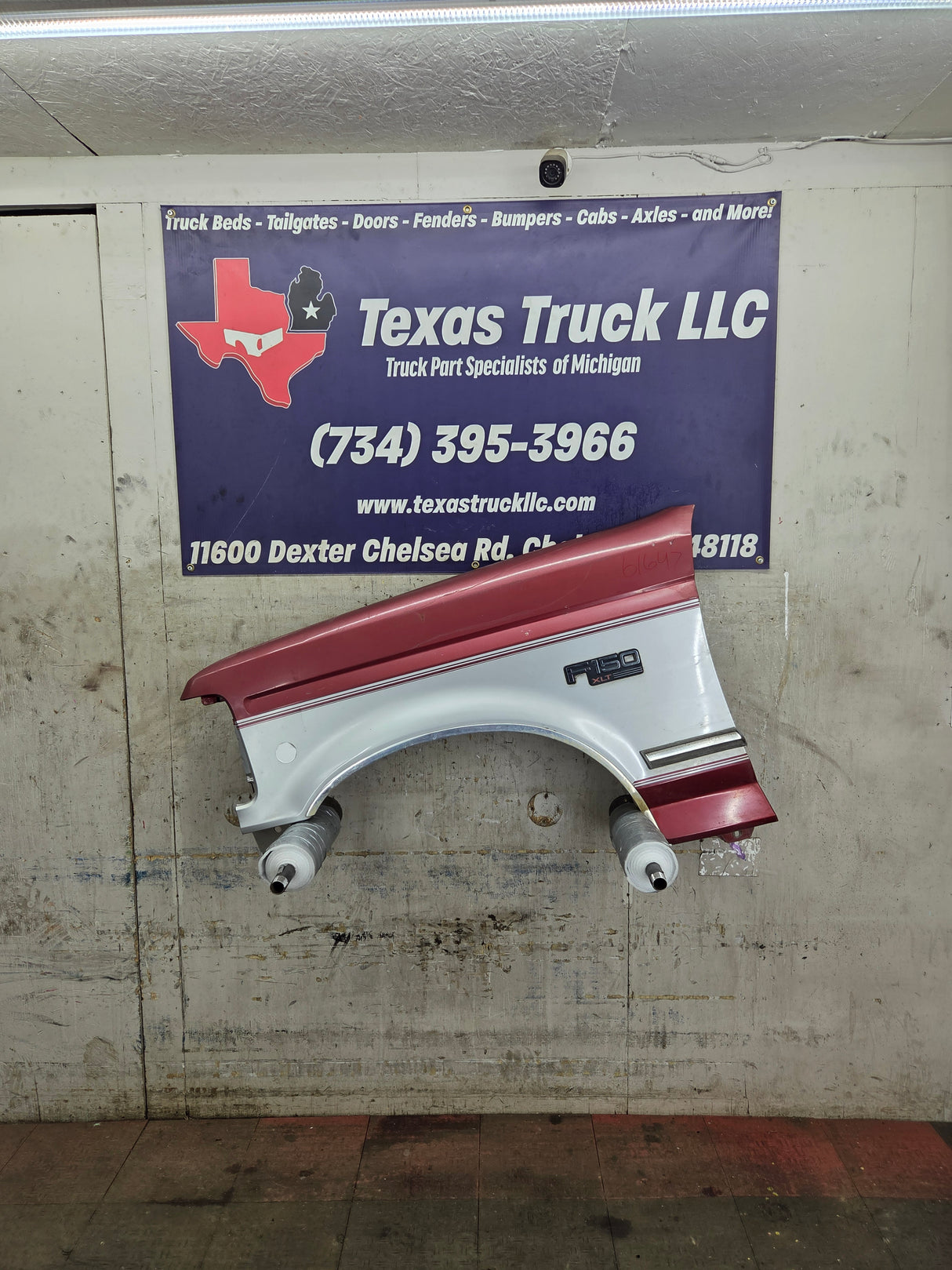 1992-1997 OBS Ford F Series F250 F350 F450 F550 Driver Side LH Front Fender