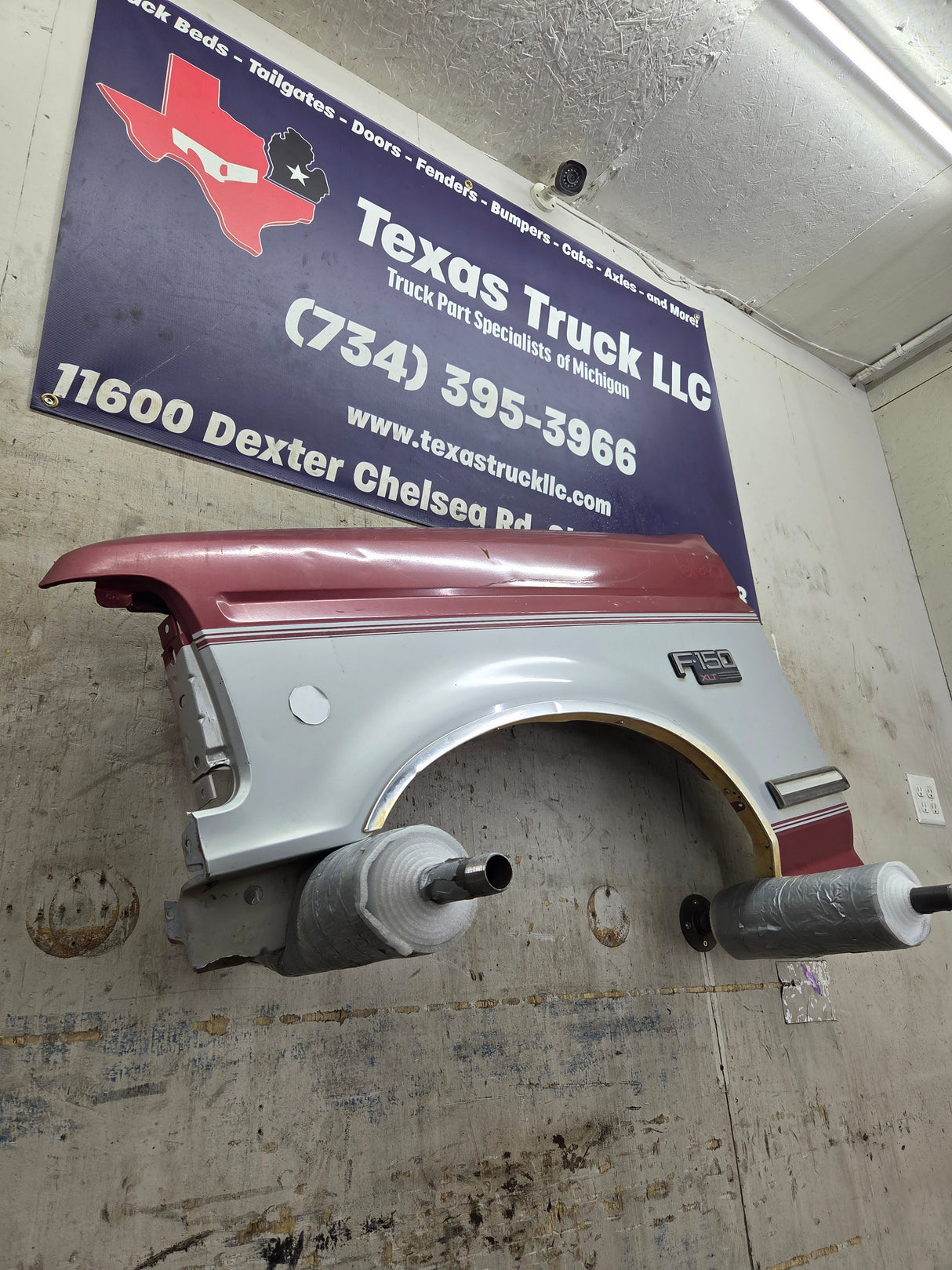 1992-1997 OBS Ford F Series F250 F350 F450 F550 Driver Side LH Front Fender