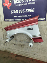 1992-1997 OBS Ford F Series F250 F350 F450 F550 Driver Side LH Front Fender
