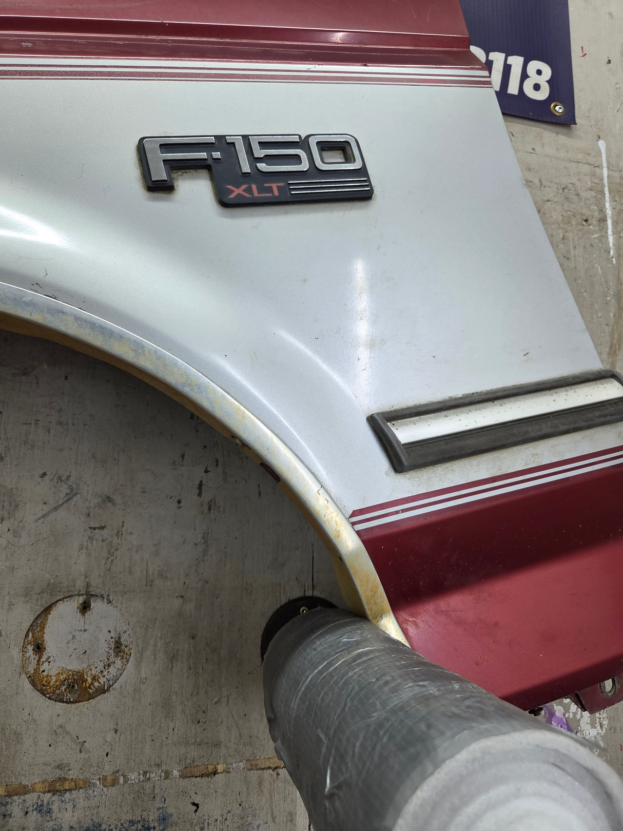 1992-1997 OBS Ford F Series F250 F350 F450 F550 Driver Side LH Front Fender