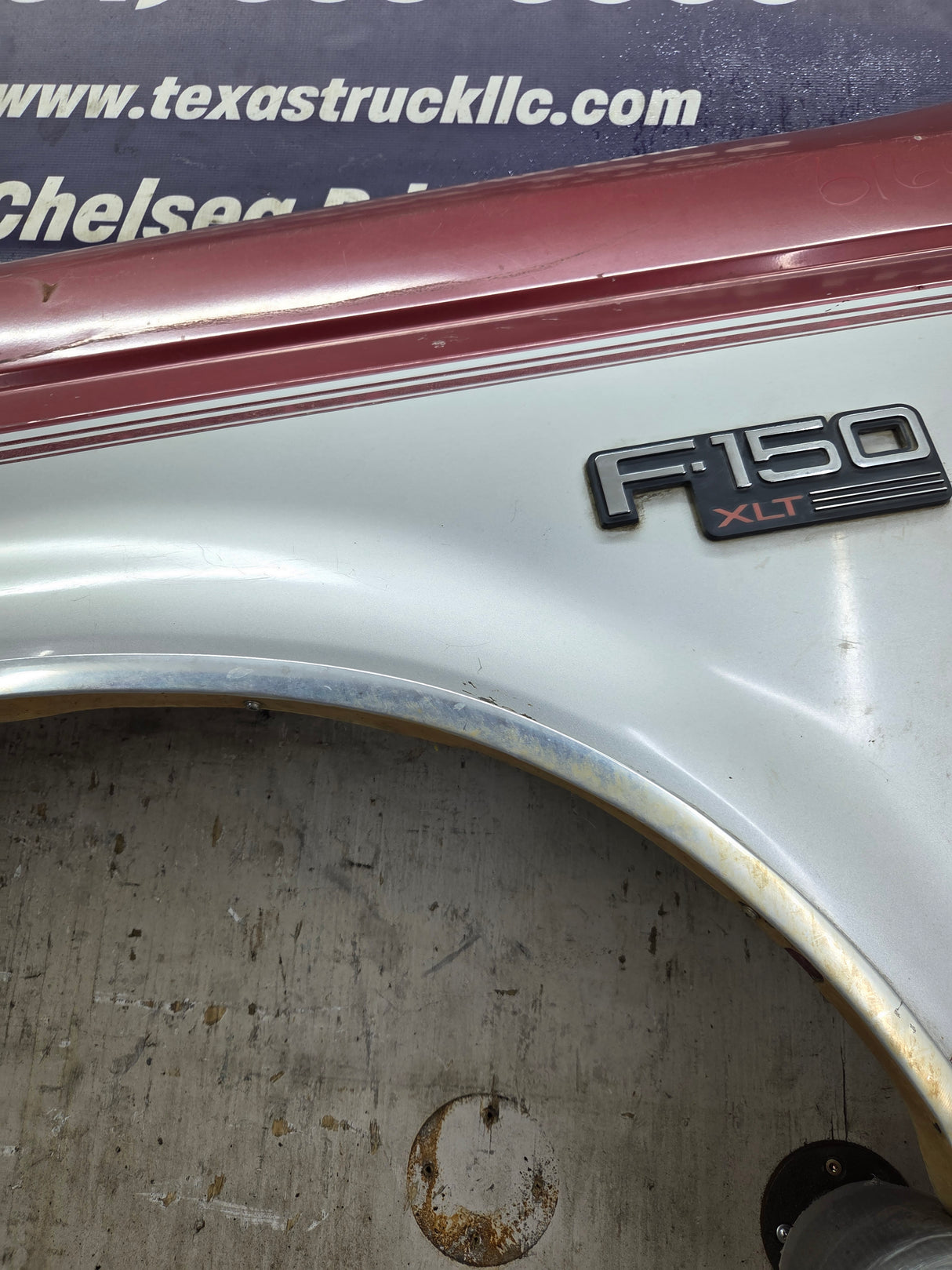 1992-1997 OBS Ford F Series F250 F350 F450 F550 Driver Side LH Front Fender