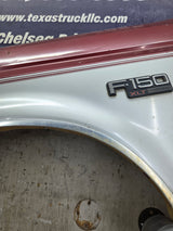 1992-1997 OBS Ford F Series F250 F350 F450 F550 Driver Side LH Front Fender